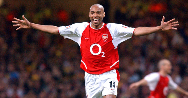 Thierry Henry - Cầu thủ Arsenal vĩ đại nhất mọi thời đại
